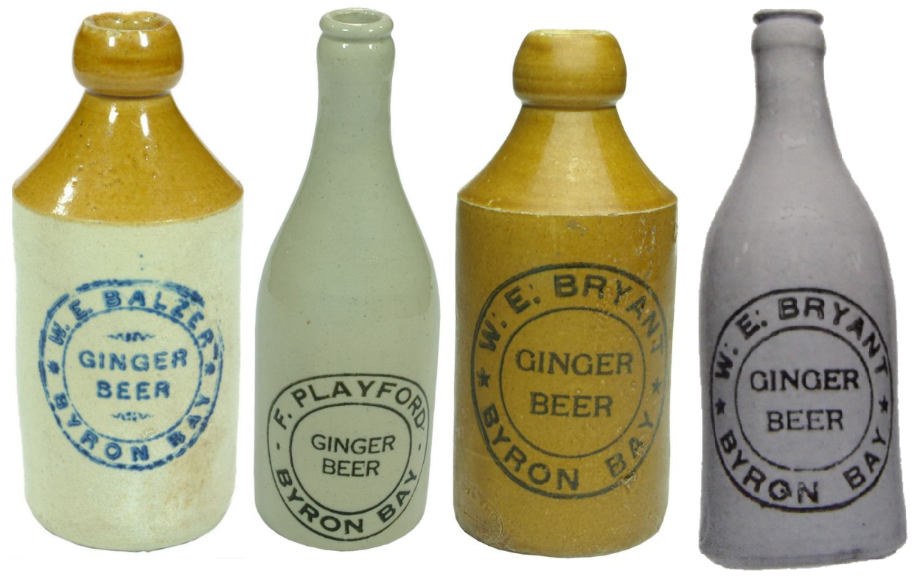 CASH PAID FOR GINGER BEER BOTTLES